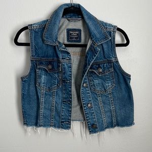 Abercrombie & Fitch Denim Vest